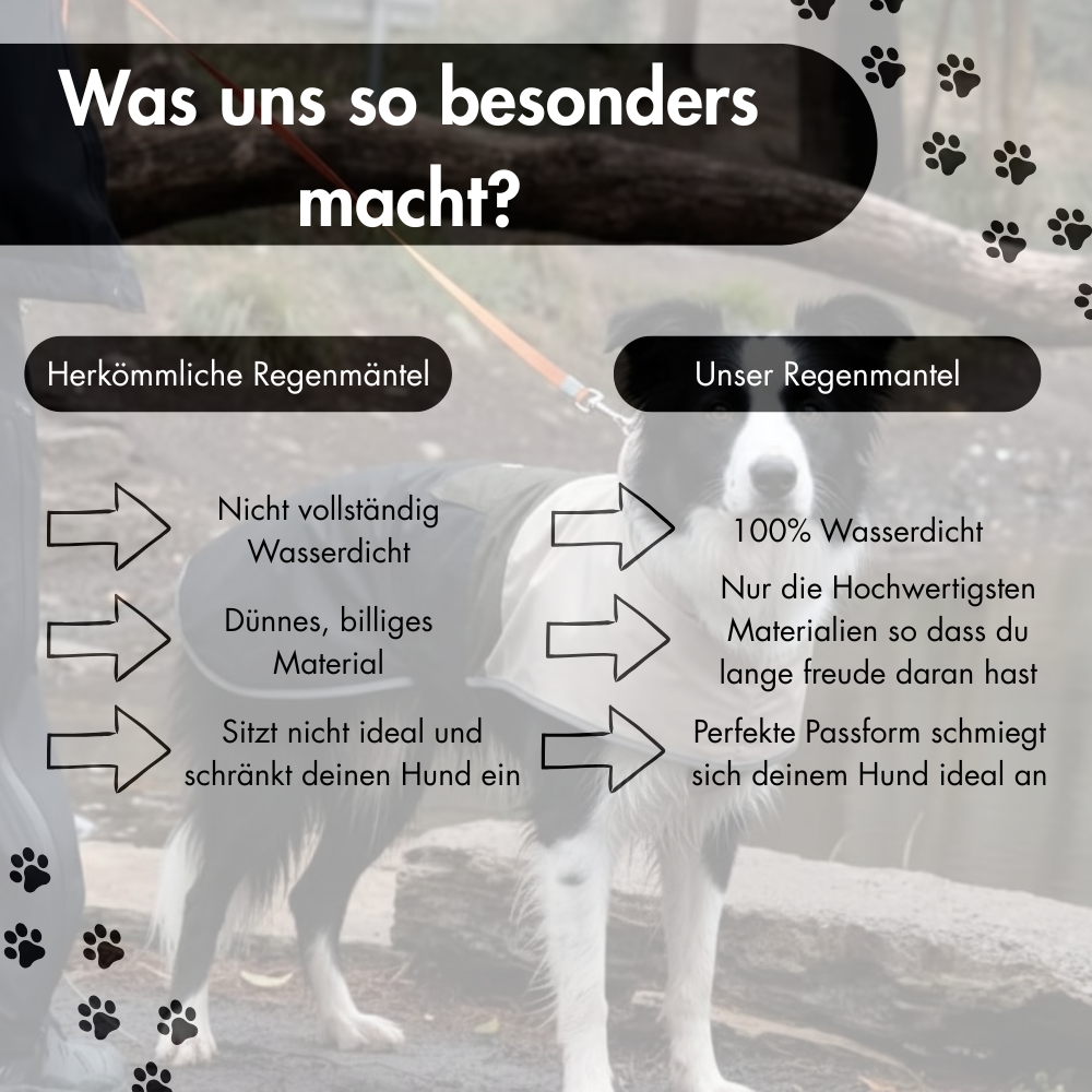 Pawsdream Regenmantel